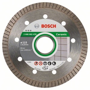 Алмазный круг 115х22,23мм керамика Best Turbo (BOSCH) (2608602478)