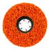 Круг зачистной оранжевый коралловый 125*22 (универсальный)