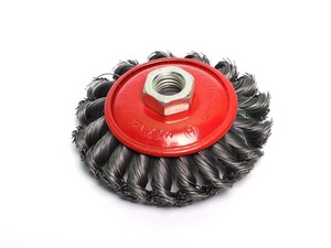 Щетка дисковая косич.100мм/M14 GEPARD (GP0885-100)